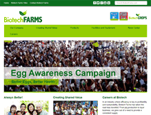 Tablet Screenshot of biotechfarms.com